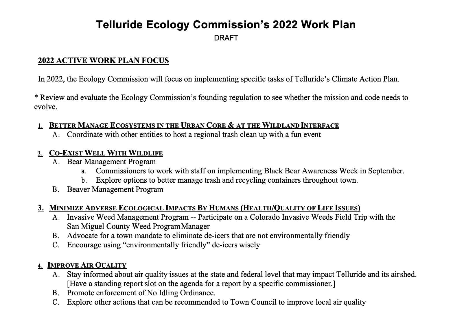 Ecology recap